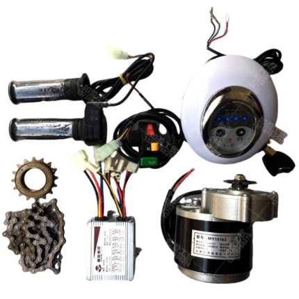 Ebike conversion kit use brushed geared motor