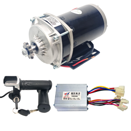 Electric tricycles Brush Gear Motor&LED Display Throttle&Controller
