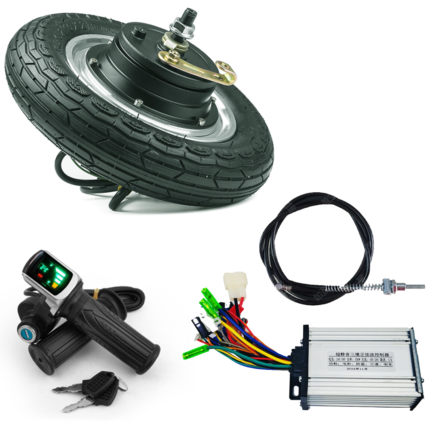 Electric Scooter refit kits | 10 inch brushless Hub motor 24V/36V/48V 350W